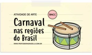 ARTE - carnaval nas regioes do brasil
