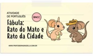 PORTUGUES - fabula-rato da cidade e rato do mato