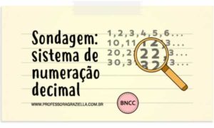 SONDAGEM - sistema de numeracao decimal